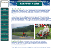 Tablet Screenshot of electric-cycle.com